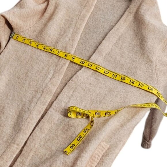 Acne Studios Raya SH Mohair Blend Longline Open Front Cardigan, Size Small - Picture 7 of 9